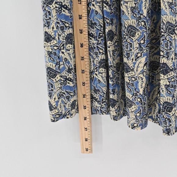 TUCKERNUCK Ros Garden Embroidered Dress Size S Cottagecore Peasant Floral Cotton - Picture 5 of 14